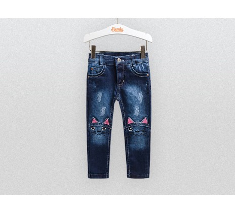ШР548, штанці, джинс, для дівчинки