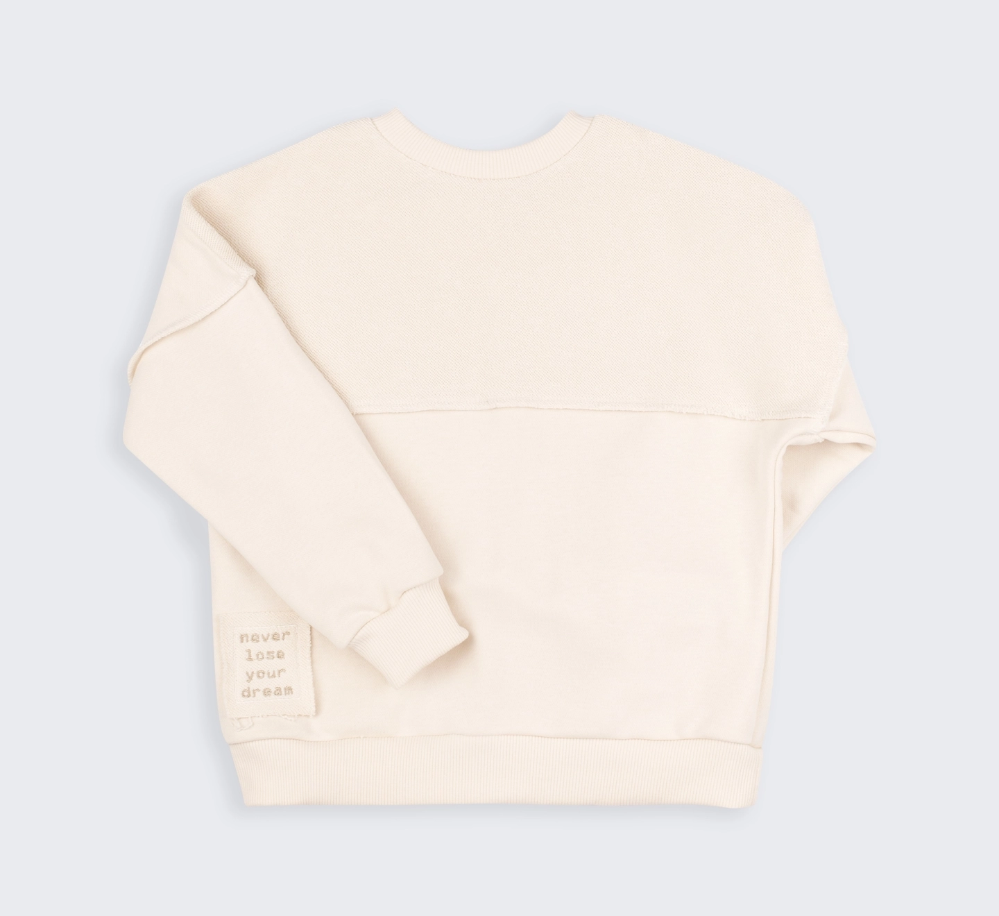 Джемпер, ДЖ358, трикотаж тринитка, p.134, молочний 
