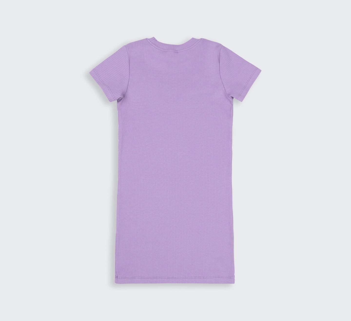 Сукня, ПЛ402, трикотаж рубчик, p.140, бузковий 