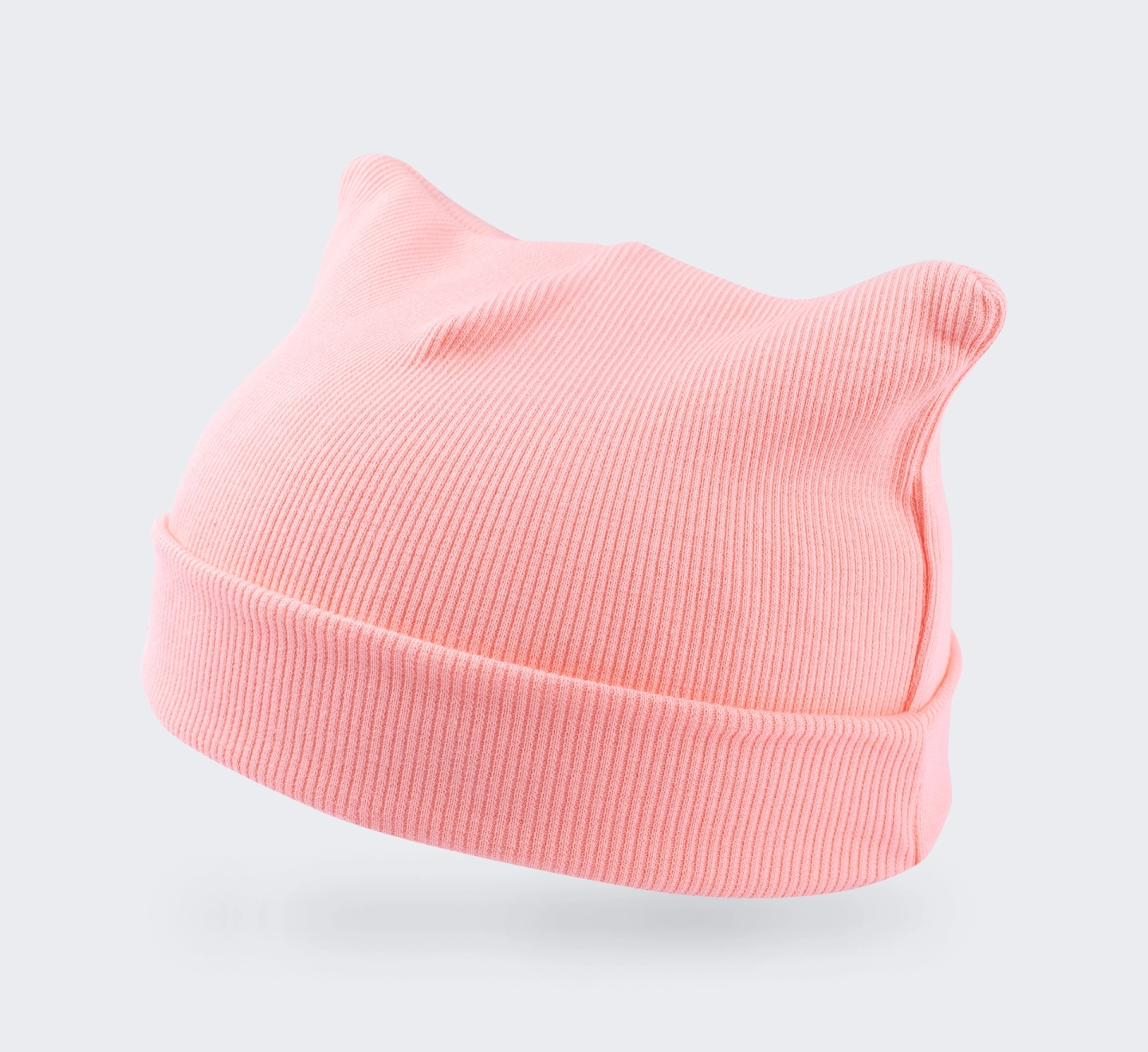 Шапка, ШП98, качкорса лайкра, p.50/51, абрикосовий 