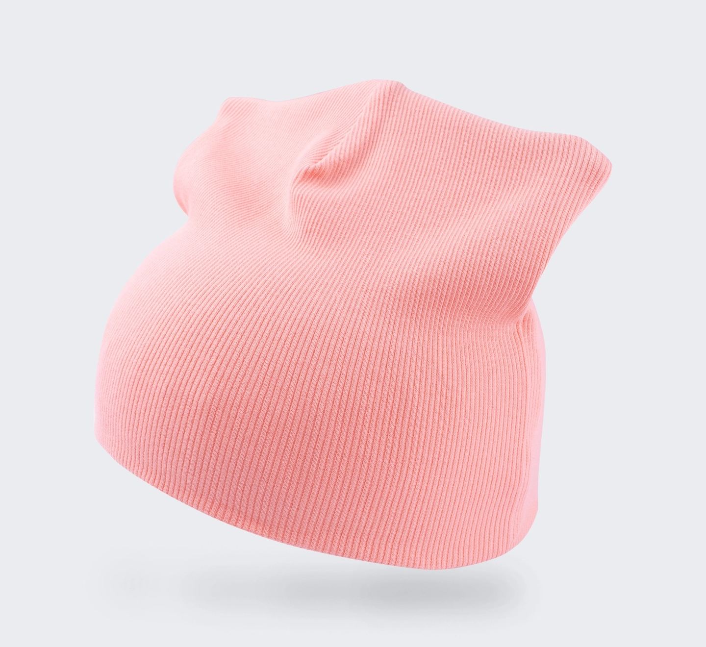 Шапка, ШП98, качкорса лайкра, p.50/51, абрикосовий 