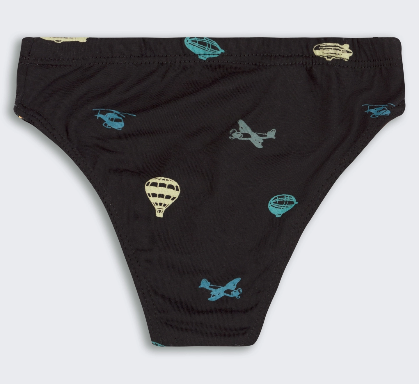 Труси Briefs, ТР45, супрем, p.80, чорний-малюнок 