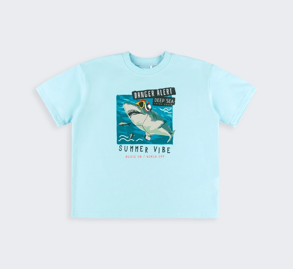 Футболка | ФТ76 | Light blue