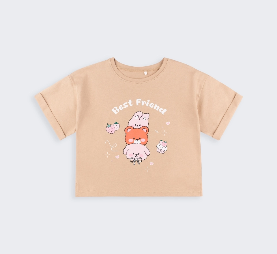 Футболка | ФТ84 | Beige