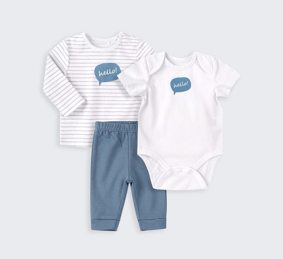 Комплект для немовлят | КП255 | Light blue 
