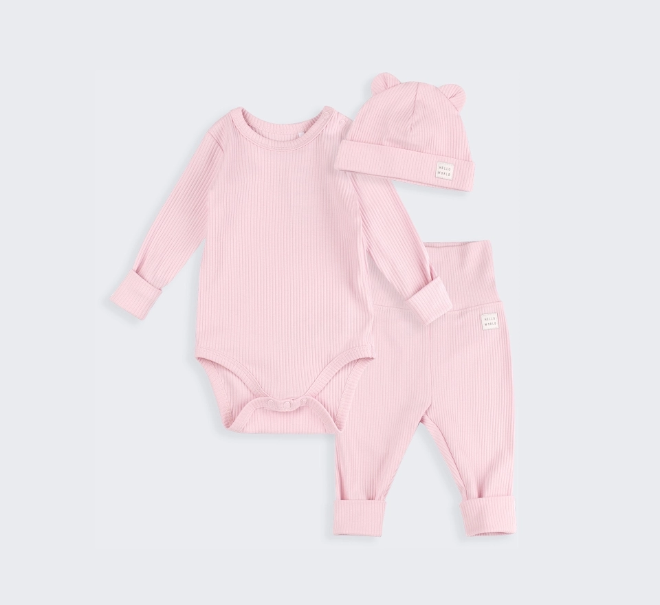 Комплект для немовлят | КП295 | Light pink 