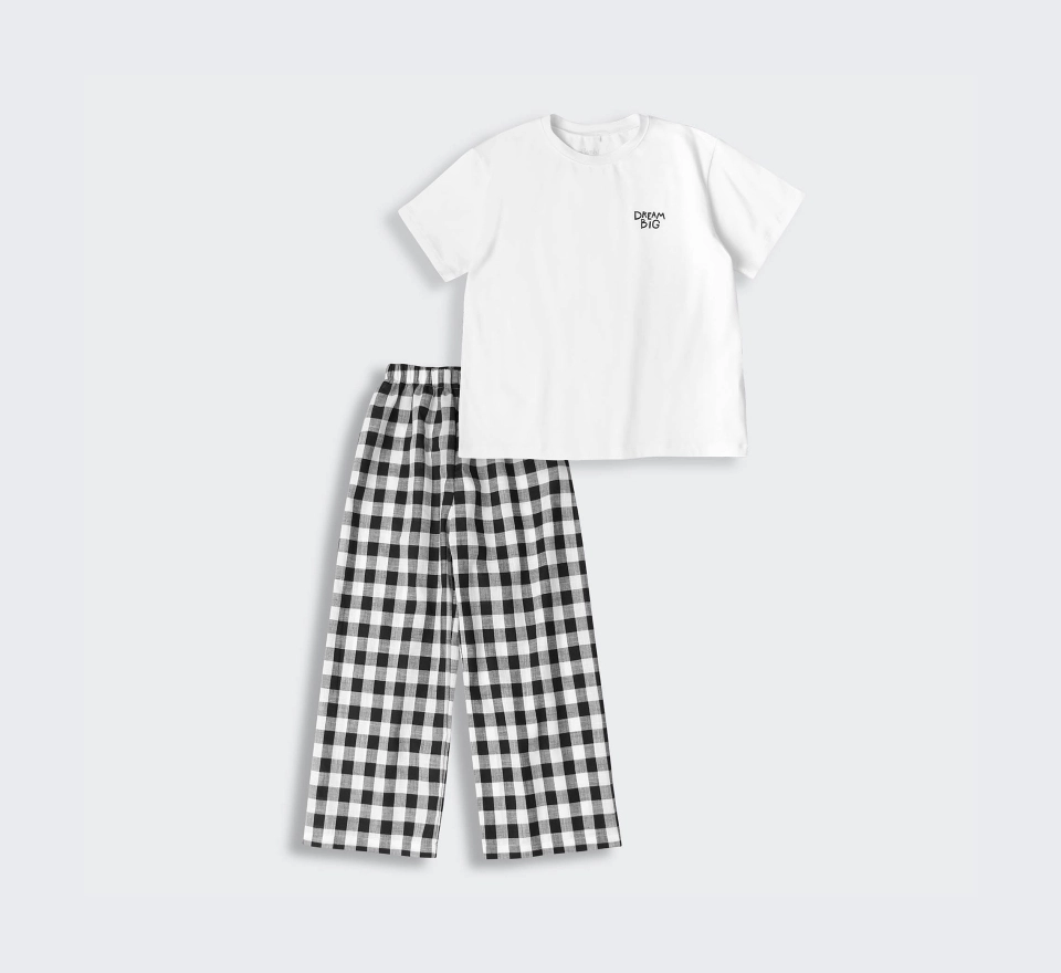 Комплект (піжама) | КП306 | White 