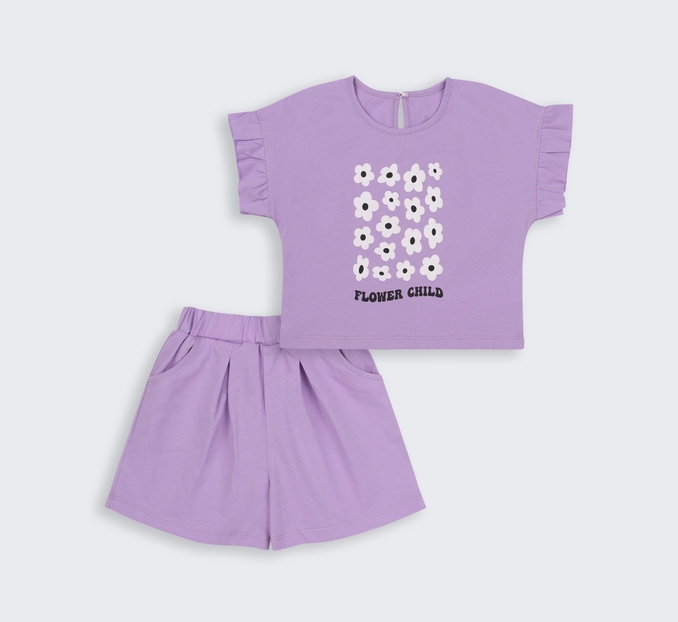 Костюм літній | КС779 | Lilac 
