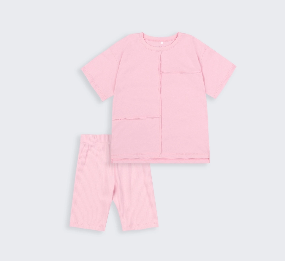 Костюм літній | КС780 | Light pink 