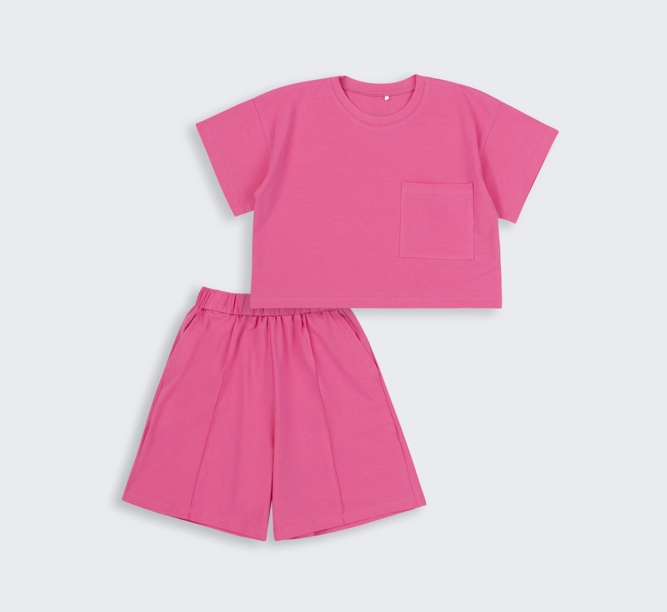 Костюм літній | КС781 | Pink 