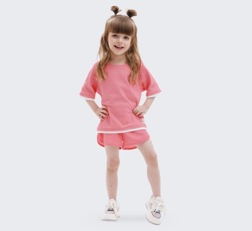 Костюм літній | КС818 | Pink 