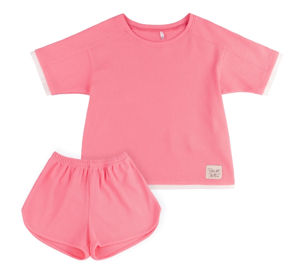Костюм літній | КС818 | Pink 