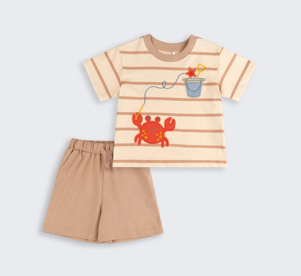 Костюм літній | КС832 | Beige 