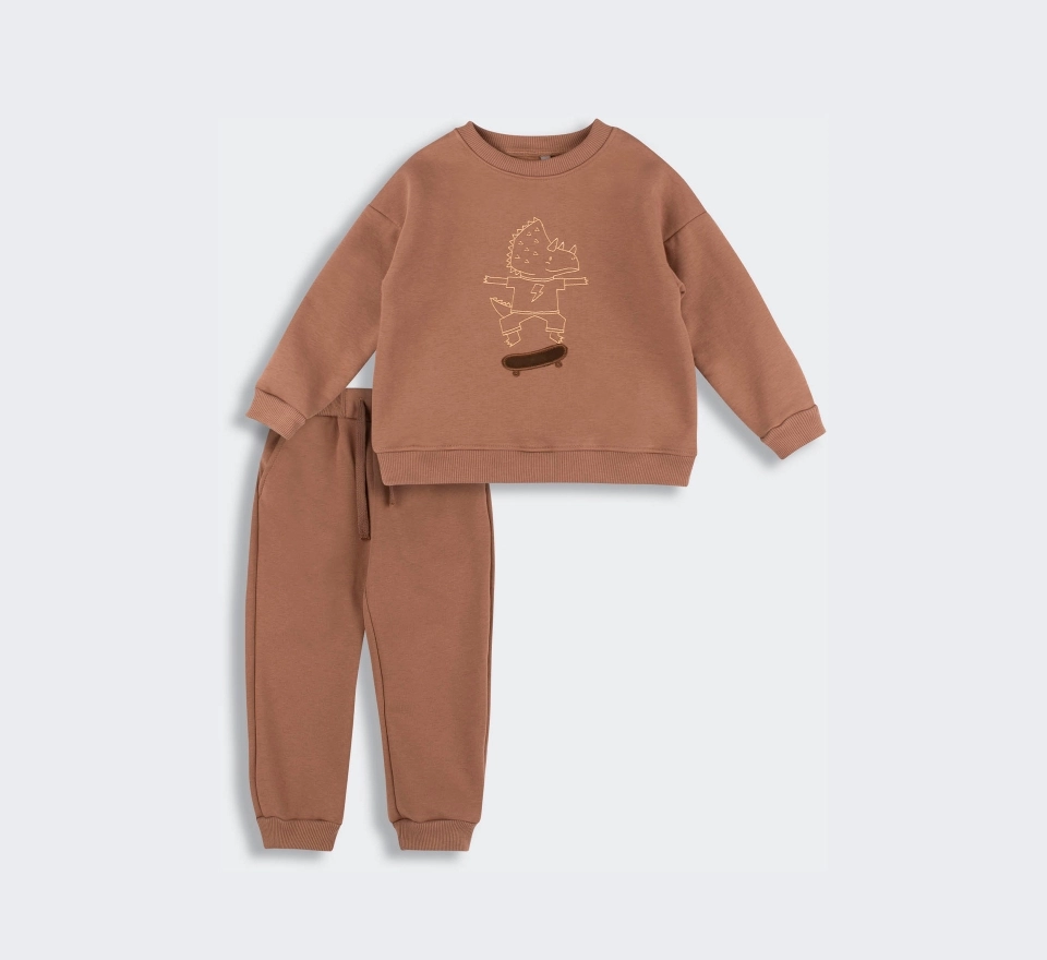 Костюм спортивний утеплений | КС835 | Beige