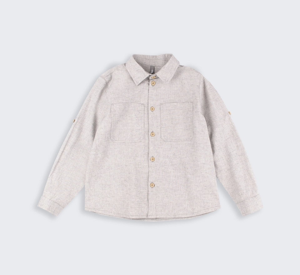 Сорочка | РБ202 | Light grey